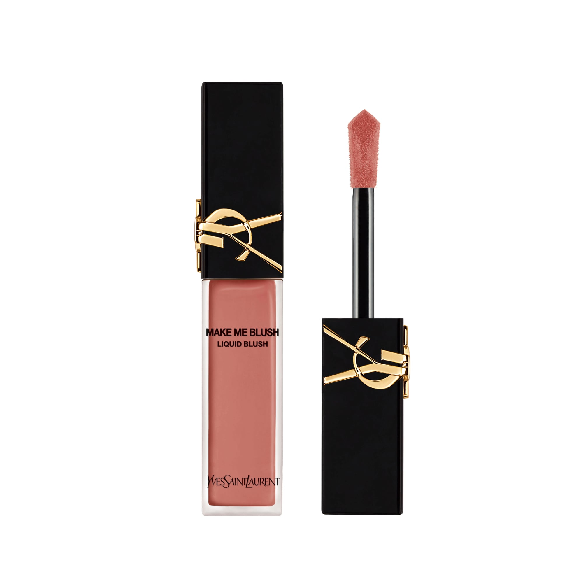 YSL Beauty Make Me Blush Blurring Liquid Blush - Face Makeup Shade 37 - PEACHY NUDE 40$
